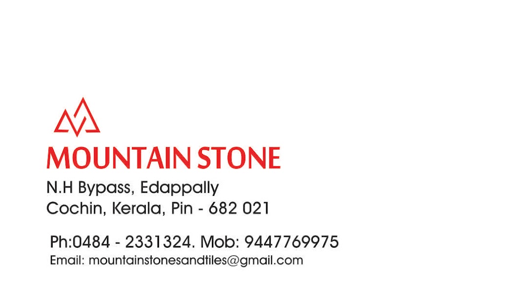Mountain Stone, N.H. Bypass, Edappally, Cochin Mountain Stone, N.H. Bypass, Edappally, Cochin